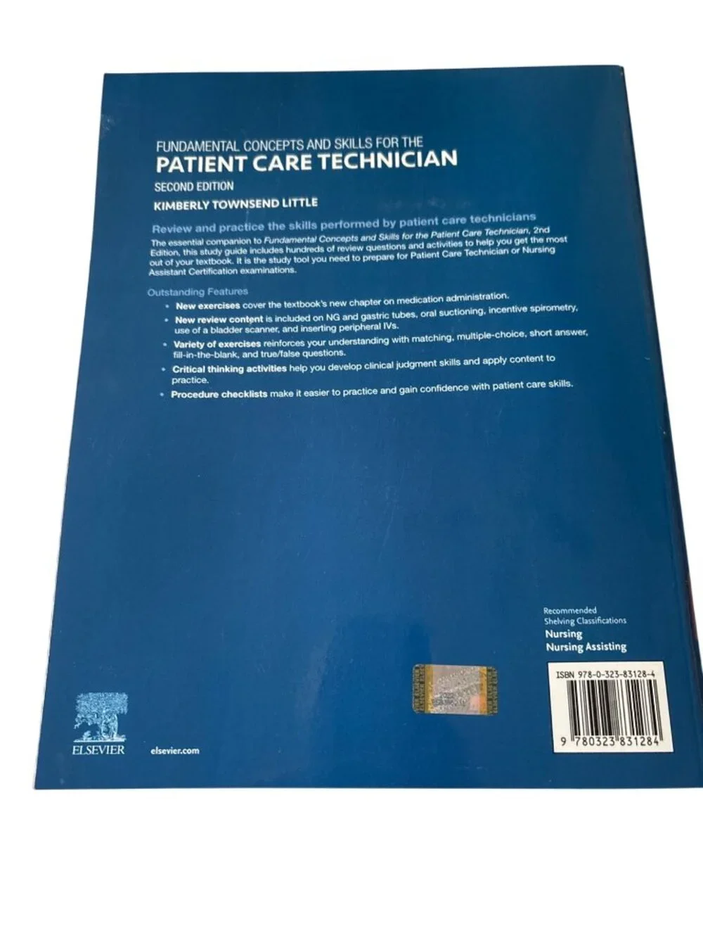 Fundamental Concepts Skills Patient Care Technician Workbook Second Ed 2023